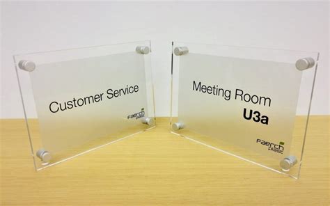 210x150mm-acrylic-door-signs-with-frosted-backing - BuySigns