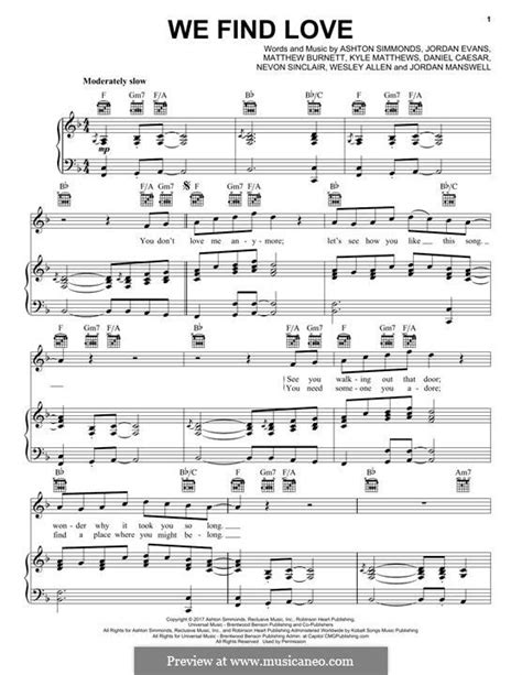 We Found Love Guitar Chords | Best Guitar Sheet Music