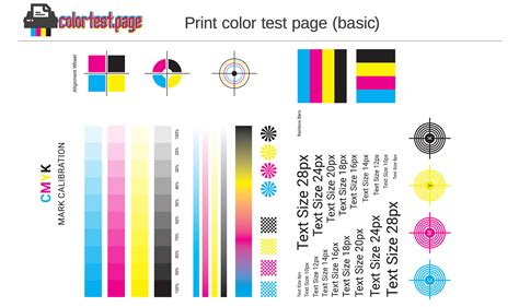 Color Printer Test Page Color Laser Printer Test Page Pdf Cute | The ...