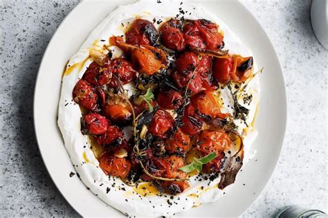 Ottolenghi's simple hot charred cherry tomatoes recipe | Ottolenghi ...