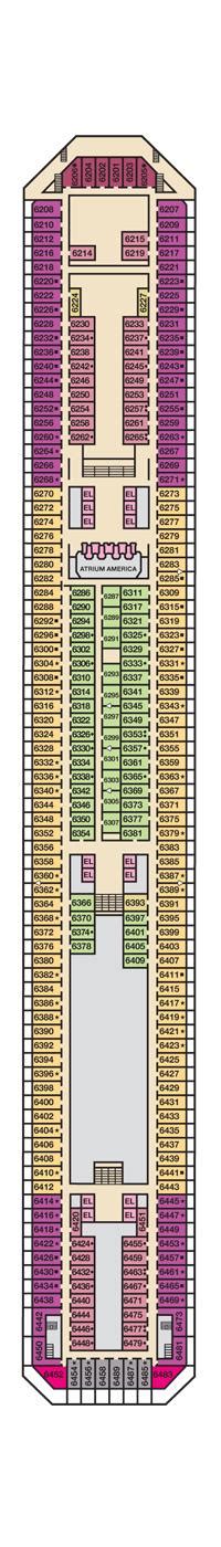 Carnival Valor Deck Plans