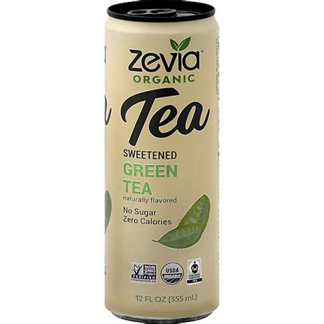 Zevia® Organic Sweetened Green Tea 12 fl. oz. Can | Shop | Ron's ...