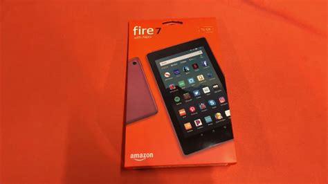 Amazon Fire 7 9th Gen Unboxing - YouTube