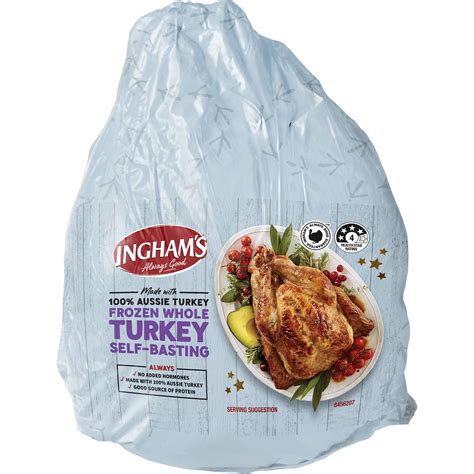 Ingham's Frozen Whole Turkey 6kg | Woolworths