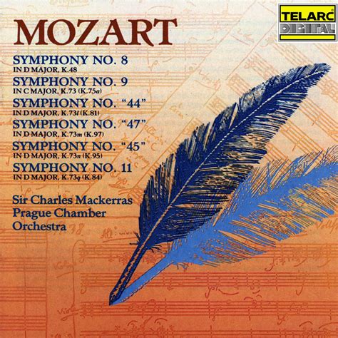 ‎Mozart: Symphonies Nos. 8, 9, 44, 47, 45 & 11 by Sir Charles Mackerras ...