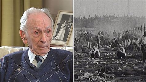 British war veteran tells ITV News of the horrors he saw at Bergen ...