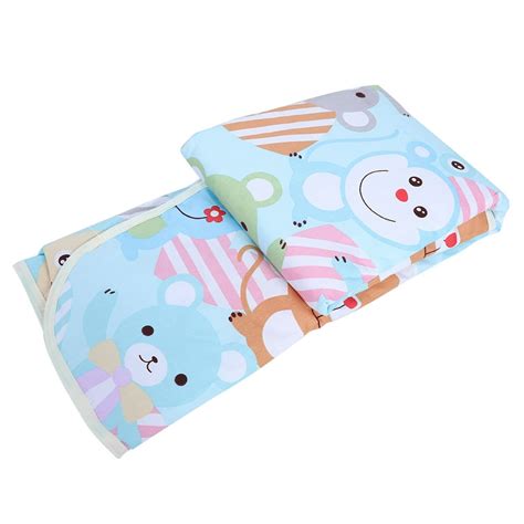 Tebru Reusable Baby Bed Pad, 60*90CMcm Multifunctional Waterproof ...