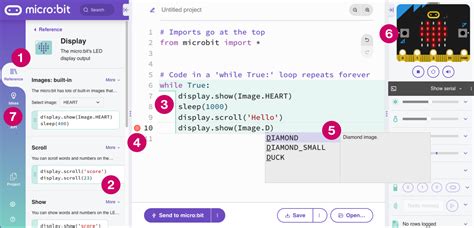 Python editor | micro:bit