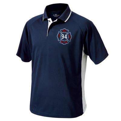 Custom Firefighter Dri Fit Polo Shirt | Fire Department Clothing