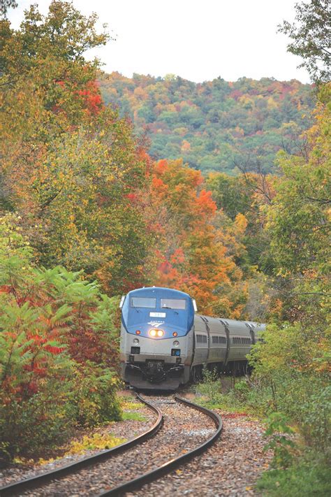 8 Spectacular Fall Foliage Train Rides In The U.S. | Scenic train rides ...