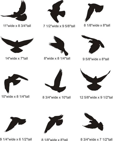 silhouette of two birds flying | Kleine vogel tatoeages, Vogels ...