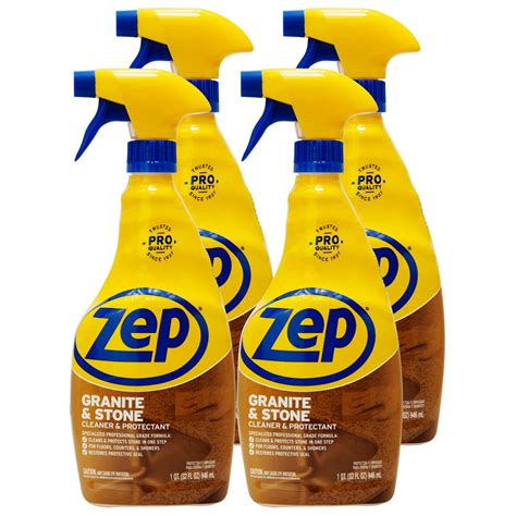 ZEP 32 oz. CleanStone Plus Protectant (Case of 4)-ZUCSPP324 - The Home ...