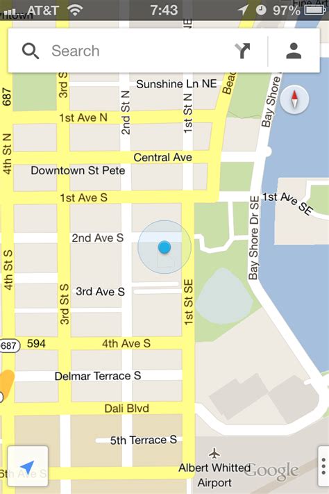 google maps are back on the iphone.