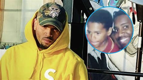 Chris Brown Shares Rare Throwback With His Dad - The Blast