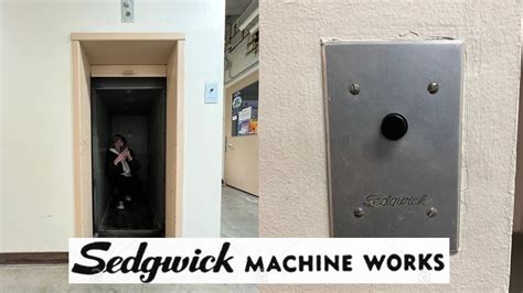 Riding A Dumbwaiter! Epic Vintage Sedgwick Traction Floor-Loading ...