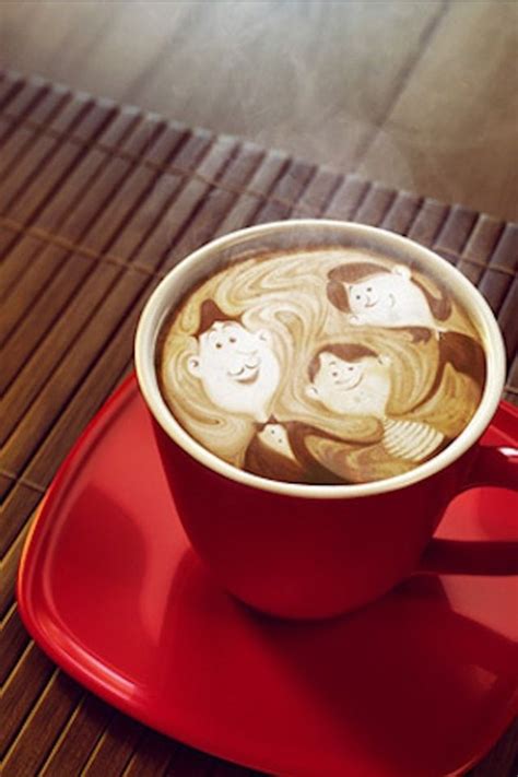 40 Beautiful Coffee Art Examples - Bored Art