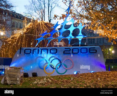 Turin , 2006 Olympics Logo Stock Photo - Alamy