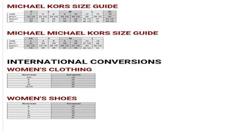 Step into Style: Your Ultimate Guide to Michael Kors Shoes Size Chart ...