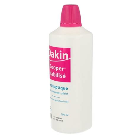 COOPER Dakin stabilisé solution pour usage local flacon de 500ml ...