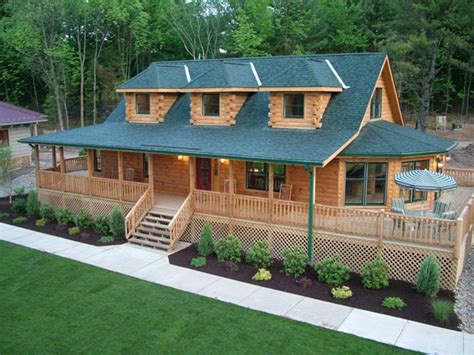 Log Cabin Landscaping Ideas - Landscaping Designs For Log Cabins