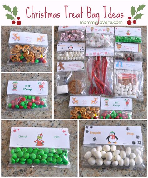 Christmas Treat Bag Ideas: Ten Creative Examples | Christmas school ...