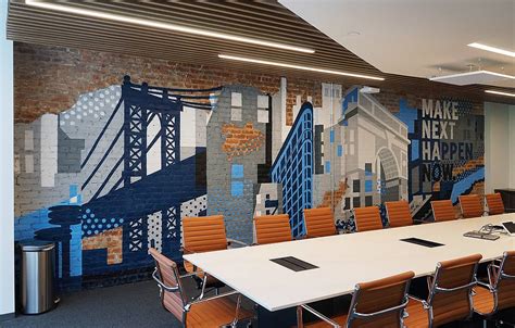 Office Mural for Silicon Valley Bank in NYC | Graffiti USA