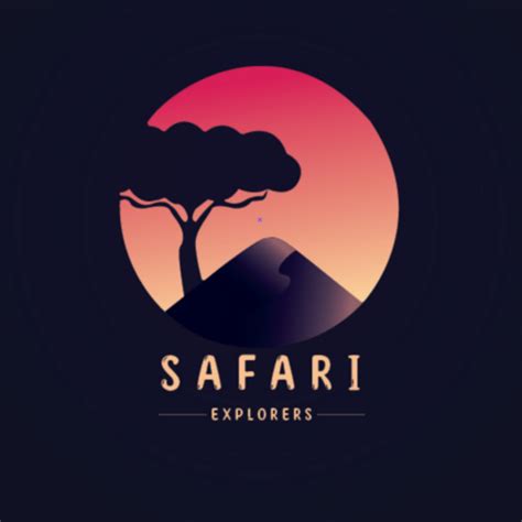 Safari Stylish Logo Design | MasterBundles