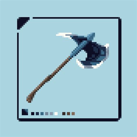 Day 10: Battle Axe : r/PixelArt