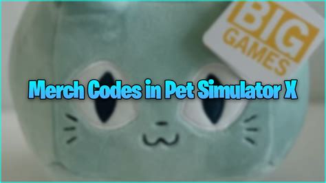 How to Get Merch Codes in Pet Simulator X - Gamer Journalist