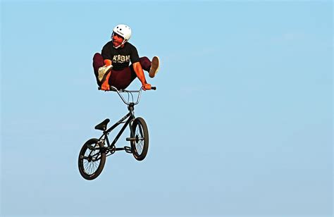 BMX Stunts VI Photograph by Debbie Oppermann