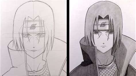 How to Draw Itachi Uchiha - Naruto - YouTube