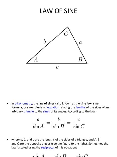 Law Of Sines And Law Of Cosines Worksheets