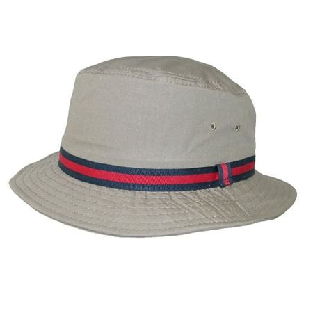 Dorfman Pacific - Dorfman Pacific Men's British Tan Bucket Hat ...