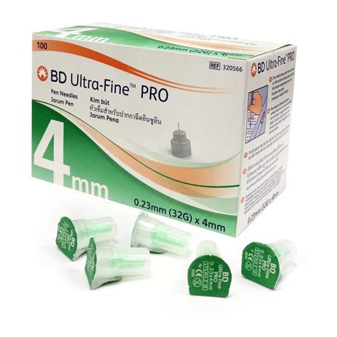 BD Micro-Fine Plus=BD Ultra-Fine Pro 32G 4mm Insulin Pen Needles ...