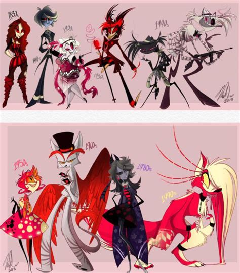 Old Hazbin Gang : r/HazbinHotel