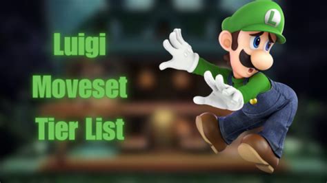 Super Smash Bros. Ultimate Luigi Moveset Tier List (Community Rankings ...