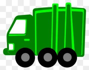 Blue Garbage Truck Clip Art