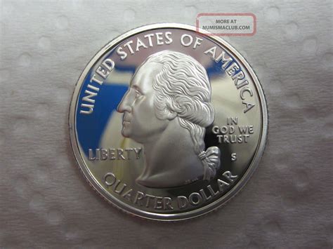 2006 S Nebraska State Quarter - Gem Proof Deep Cameo - 90% Silver