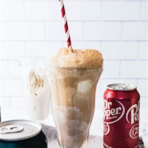 Dr. Pepper Vanilla Float Recipe — Sugar & Cloth