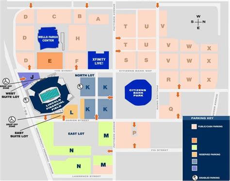 Lincoln Financial Field Seating Plan, Ticket Price and Booking,Parking Map