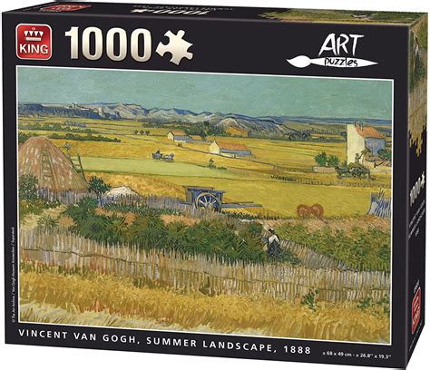 1000 Piece Jigsaw Puzzle Art Collection - Van Gogh Summer Landscape