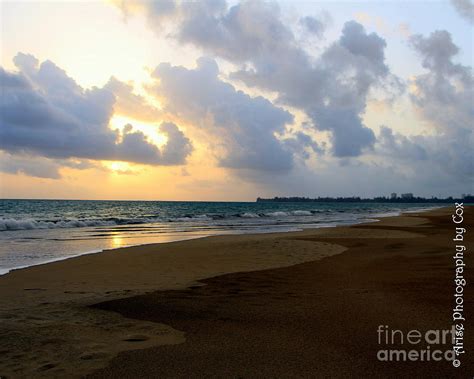 Sunrise Luquillo Beach Puerto Rico Photograph by Charlene Cox - Pixels