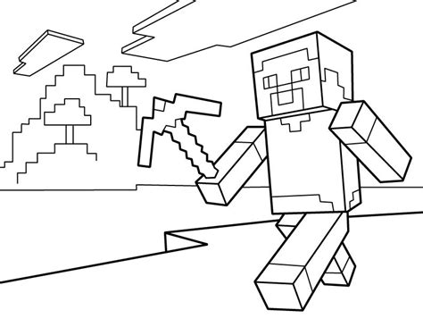 Minecraft Coloring Pages Printable