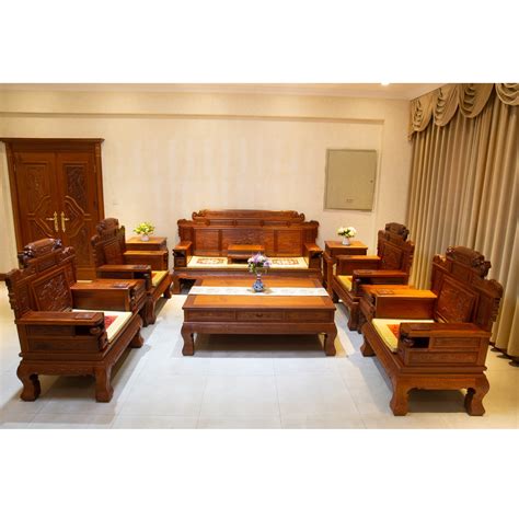 Burma Rosewood Sofa Couch Set Traditional Style Chinese Style - Solid ...