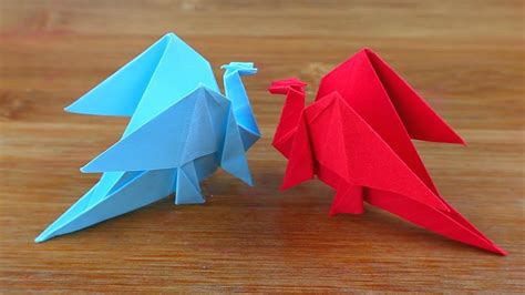 How To Make Origami Dragon For Kids