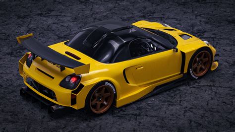 ArtStation - Toyota MR-S Spyder GT Full Wide Bodykit Custom Design ...