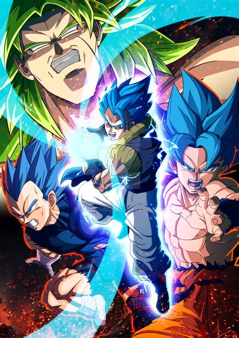 Dragon Ball Super Broly poster by limandao on DeviantArt