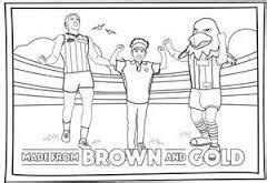 Image result for afl mascot colouring pages | Afl, Coloring pages