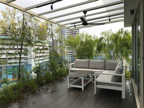 Roof terrace - コンテンポラリー - ベランダ・バルコニー - シンガポール - Passionscape Pte Ltd ...