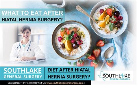 What To Eat After Hiatal Hernia Surgery? - Southlake General Surgery